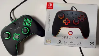 Unboxing New Power A Spectra Enhanced Wired Controller For Nintendo Switch
