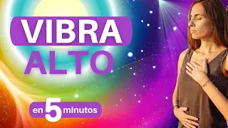 💫 Meditacion CORTA de 5 MINUTOS 💫 | Aumentar la ENERGIA y VIBRACION