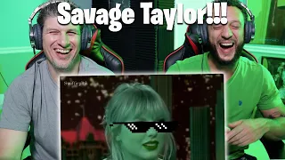 Taylor Swift SAVAGE and funny moments REACTION!!!