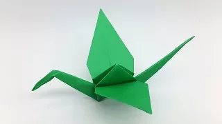 How to make a Paper Crane | Origami Crane (Folding Instructions)