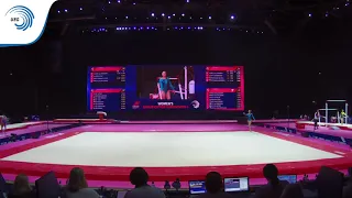 Lilia AKHAIMOVA (RUS) - 2018 Artistic Gymnastics Europeans, qualification floor