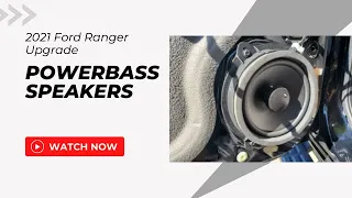 How To Install PowerBass OE652 FD 6.5" Door Speakers for 2021 Ford Ranger