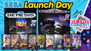 Sega Genesis & Mega Drive Launch Day Games and Hardware