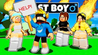 Last BOY In The WORLD in Roblox!! (Brookhaven RP)