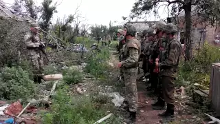 присяга бійців ДБ ОУН на передовій