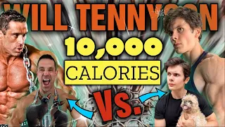 10,000 Calorie CHALLENGE! || Will Tennyson Vs. Greg Doucette || Anabolic Cookbook