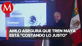 AMLO reconoce sobrecosto en construcción del Tren Maya