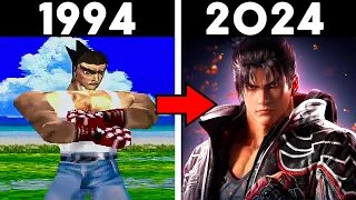 A INCRÍVEL EVOLUÇÃO DE TEKKEN