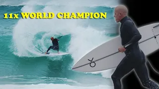 *RAW* KELLY SLATER Surfing in Portugal