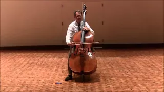 J.S. Bach: Cello Suite No. 3, Bourées I & II