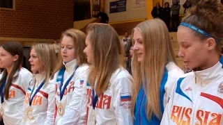 Россиянки - победители Чемпионата Европы II