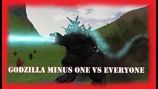 GODZILLA MINUS ONE vs EVERYONE (Roblox Kaiju Arisen)