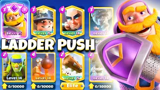 Ladder push with the best evo knight deck!