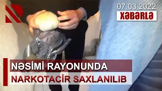 Nəsimi rayonunda narkotacir saxlanılıb - R.Bağırovdan 1 kq narkotik vasitə müsadirə edilib