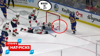 NHL Plays Of The Week: How Did He SAVE THAT?! | Steve's Hat-Picks