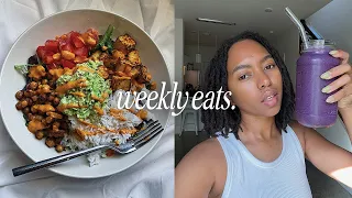 what i eat in a week | plant based, wholesome, + realistic