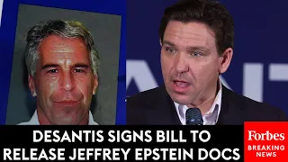 BREAKING NEWS: DeSantis Signs Bill To Allow Release Of Key Jeffrey Epstein Grand Jury Documents