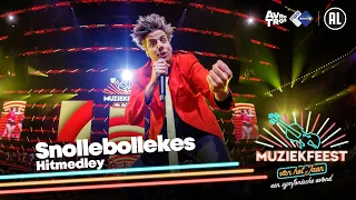 Snollebollekes - Hitmedley (met oa Links rechts & Vrouwkes) • Muziekfeest van het Jaar // Sterren NL