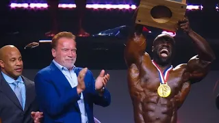 Samson Dauda 🦁 Winning 2023 Arnold Classic 1st #ramondino #arnoldclassic #winner #bodybuilding