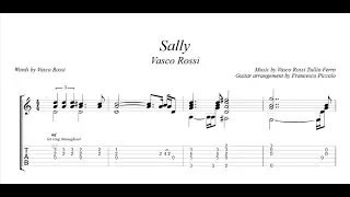 Fingerstyle Guitar - Vasco Rossi - Sally ("Successi Italiani" Nr.19)