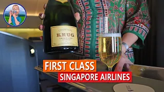 Luxury redefined: Amazing 12.5 HOUR Singapore Airlines Boeing 777 first class 🇬🇧 🇸🇬
