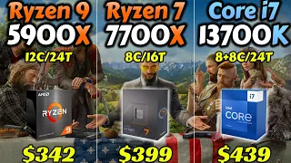 R9 5900X vs R7 7700X vs i7-13700K - Which CPU is better Value for Money?