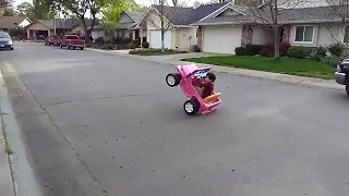 Power Wheels wheelie