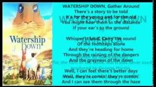 America - Watership Down (+ lyrics 1976 alt. version)