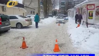 В ЖЕЛЕЗНОГОРСКЕ СБИЛИ ПЕШЕХОДА. ВОДИТЕЛЬ СКРЫЛСЯ