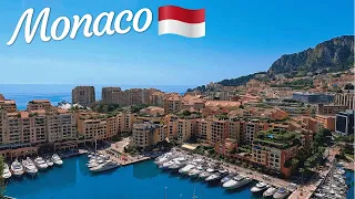 Strolling in and around MONACO|| Relaxing Monaco Video ||