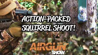 The Airgun Show | Awesome squirrel hunting| Primos Trigger Stick gun rest review