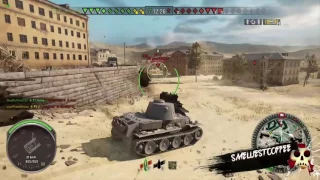 World of Tanks..the phoenix splash kills 2 tanks at once