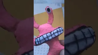 i made pink from rainbow friends satisfying felt art #shorts