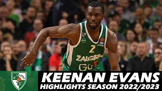 Keenan EVANS • Highlights Season 2022/2023 • Zalgiris Kaunas