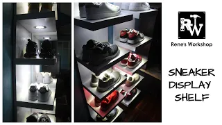 How to Make a Sneaker Collection Display | Woodworking