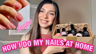 HOW I DO MY NAILS AT HOME + Nail Reserve Gel Polish | Budget Friendly & Long Lasting**