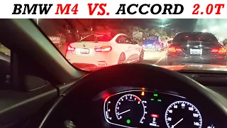 2020 Honda Accord Sport 2.0T vs. 2015 BMW M4