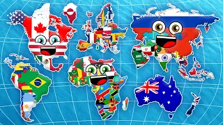 All The Countries of the World! | KLT Geography