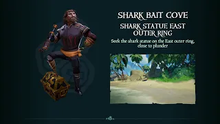 Sea Of Thieves | Riddles | Shark Bait Cove | Shark Statue East Outer Ring 📜