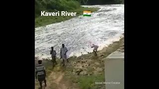 Farmers Welcoming n Worshipping River Kaveri in Tamilnadu