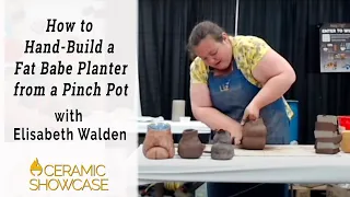 How to Hand-Build a Fat Babe Planter from a Pinch Pot