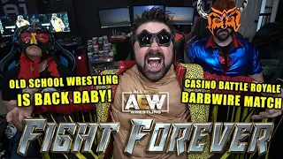 AngryJoe Plays AEW: Fight Forever! WRESTLING GAMES ARE BACK BABY!