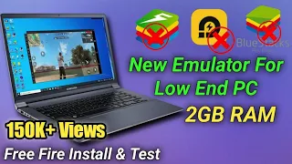 Best New Emulator For Low End PC And Laptop | Play Free Fire In 2GB RAM PC