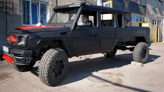 Gelandewagen G 55 650 H.P remake in Gelandewagen 6x6.