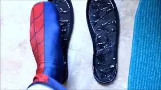 How To: DIY: Spider-man Shoes/Soles