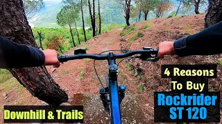 4 Reasons to buy (Decathlon B-Twin) Rockrider ST 120 | Downhill Trails in Dehradun | #RockriderST120