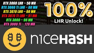 100% LHR UNLOCK - RTX 3070 ti 80 Mh - Настройка и Вывод на Binance - Nicehash Quick Miner 0.5.4.0