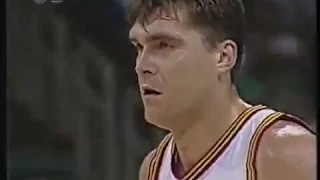 Sabonis + Marčiulionis | 1996 Olympics vs Australia: Bronze Medal Game