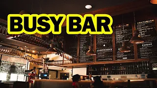 Sound Busy Bar | Busy Cafe - 1 HOUR Ambient Sounds|