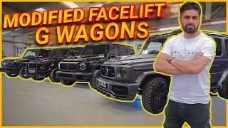 MODIFIED MERCEDES G WAGONS FACELIFT